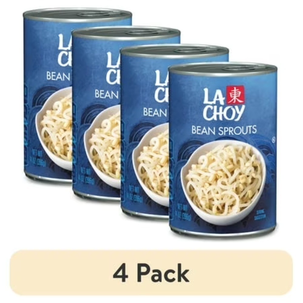 Canned Bean Sprouts Vegetable 14 oz 4 Pack