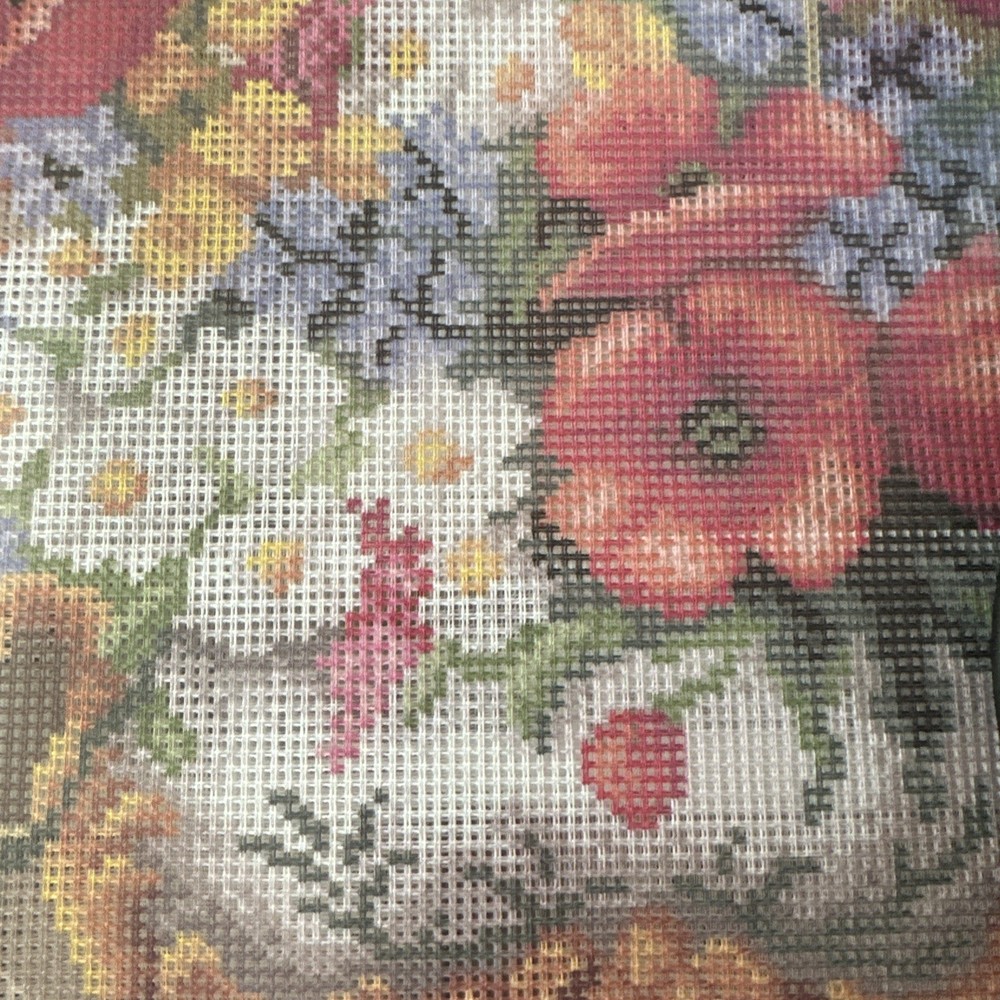 Printed Needlepoint canvas for halfstitch without Floss 30x40 Cm Orchidea