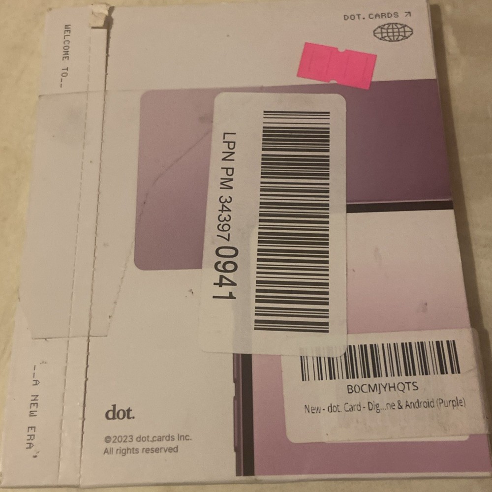 Dot.Card Purple (Networking Card)