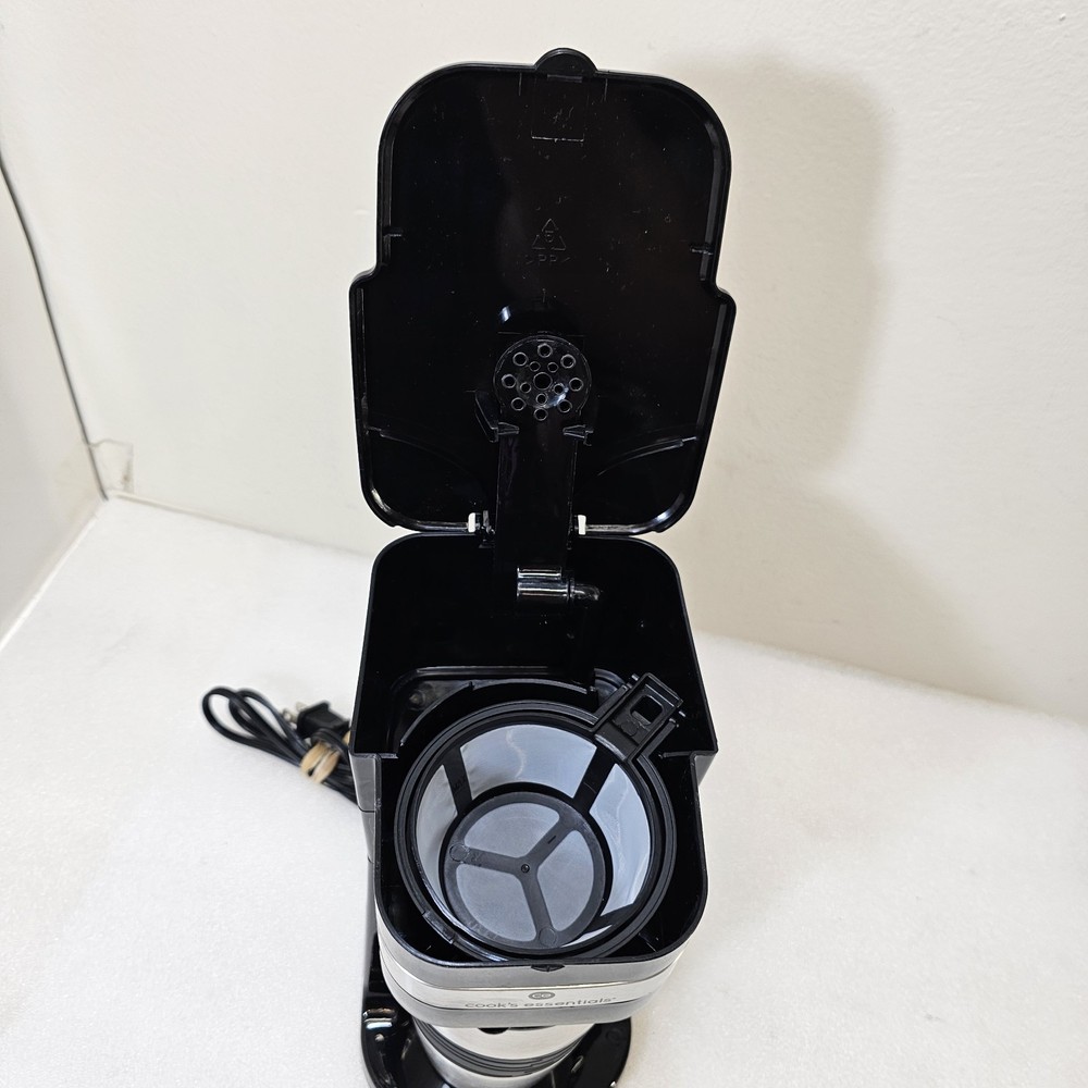 Cook's Essentials Single-Serve Coffee Maker With Tumbler