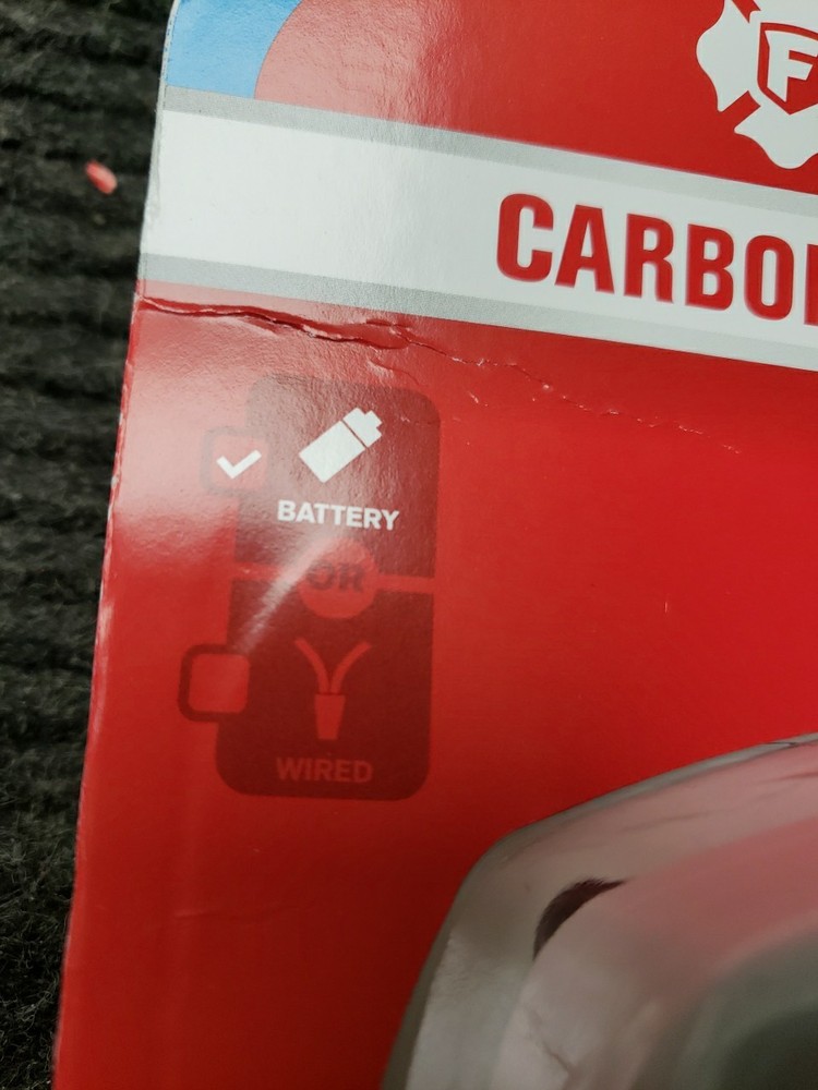 New Sealed First Alert 1039718 CO400 Basic Battery- Carbon Monoxide Alarm