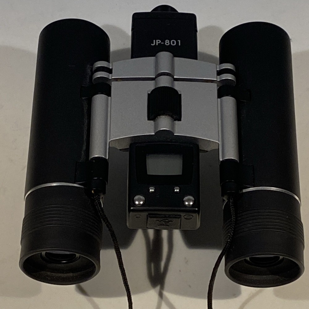 Binoculars w/Image View Built-In Camera JP-801 6x5 with Case