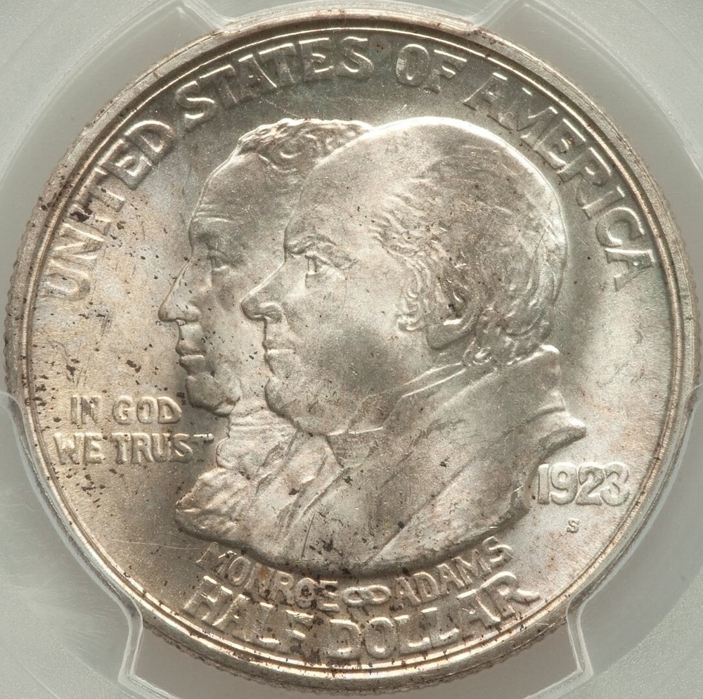 1923-S Monroe Commemorative Half Dollar NGC MS-65+ EXCEPTIONAL