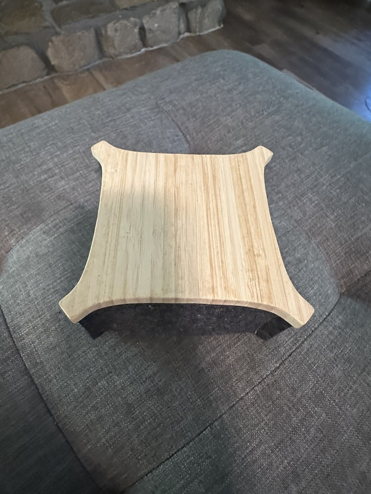 Wool Felt Box Storage with Bamboo Top