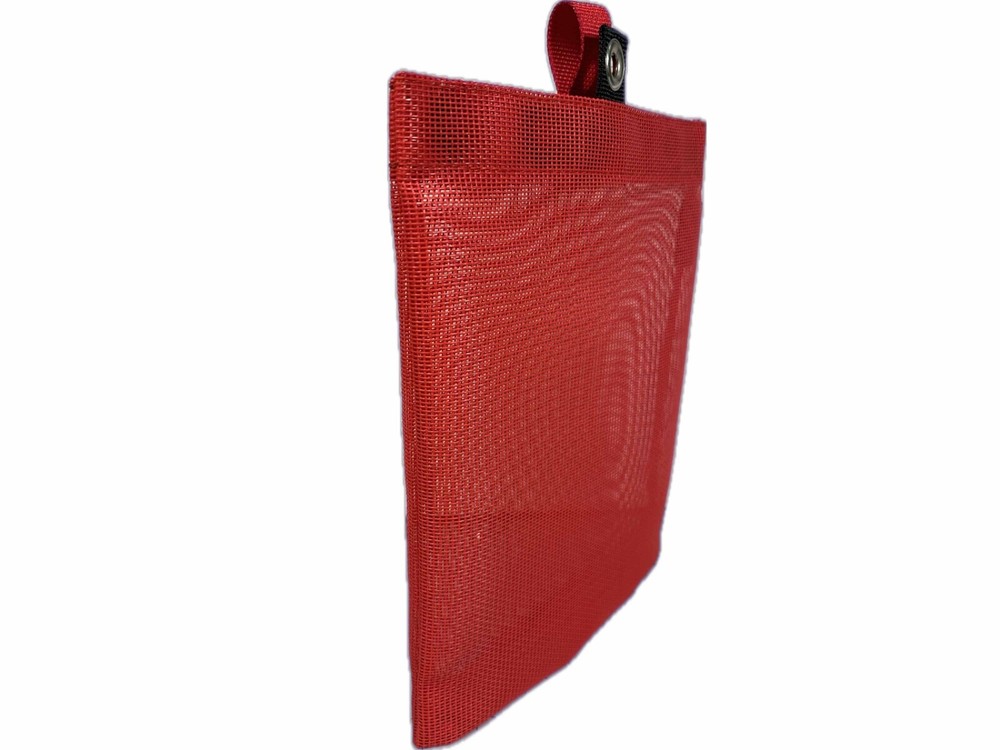 NEW! Large Dive Mesh Hook Loop Pouch- Flat Bottom