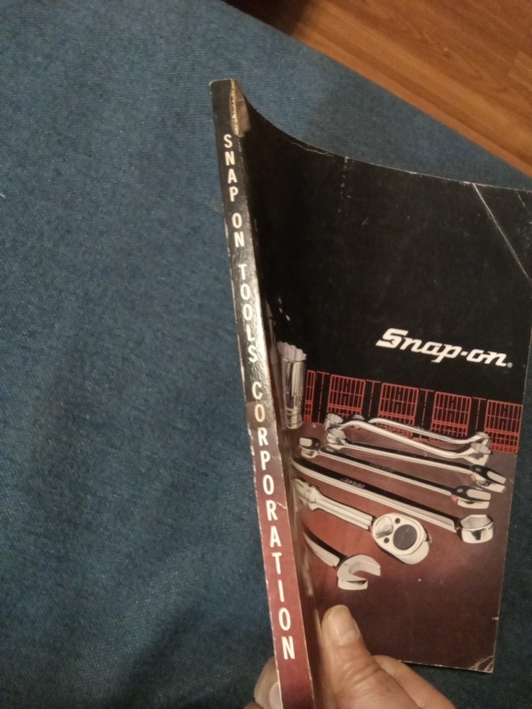 Snap On Tools-Dealer Representative Catalog- 1987