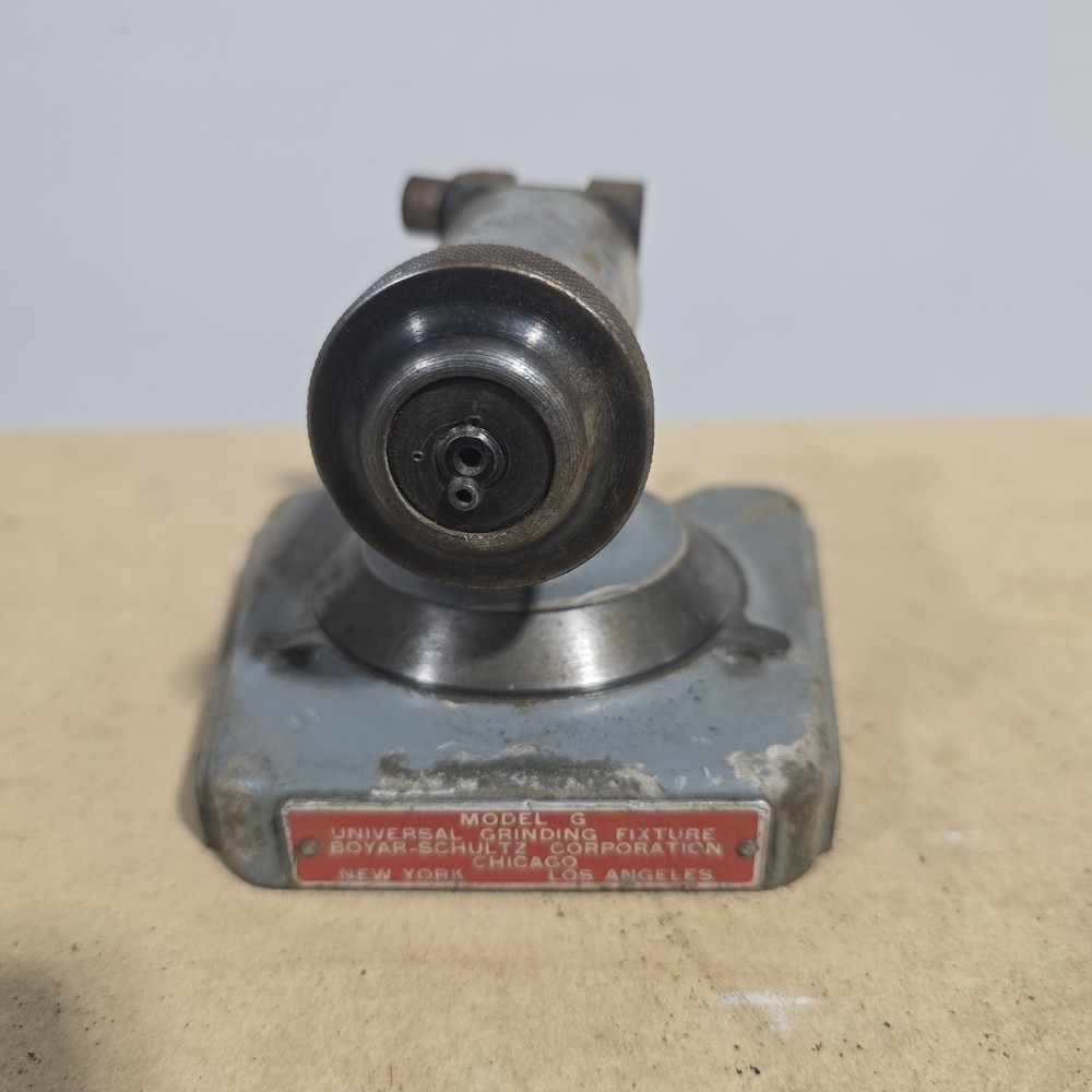 boyar shultz model G grinding fixture