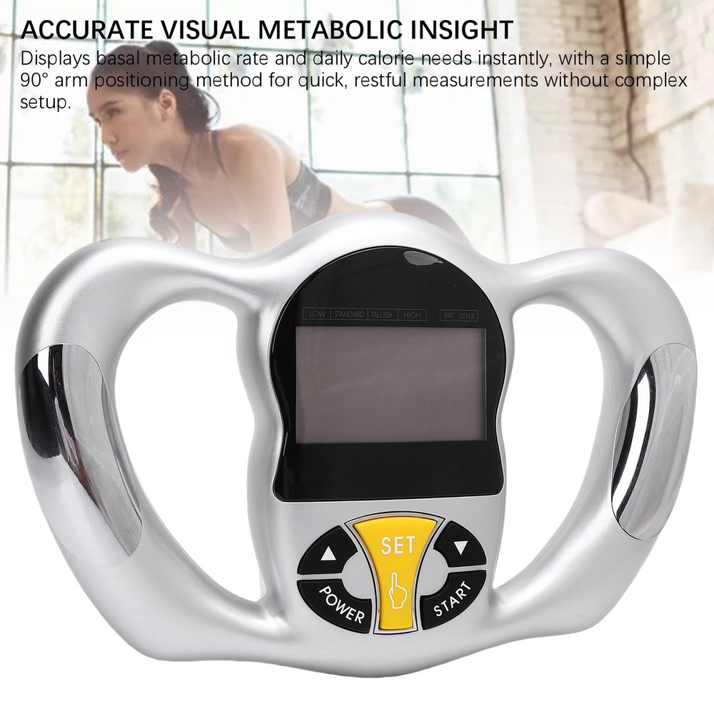 Body Fat Analyzer BMI Handheld Tester Electronic Measurement