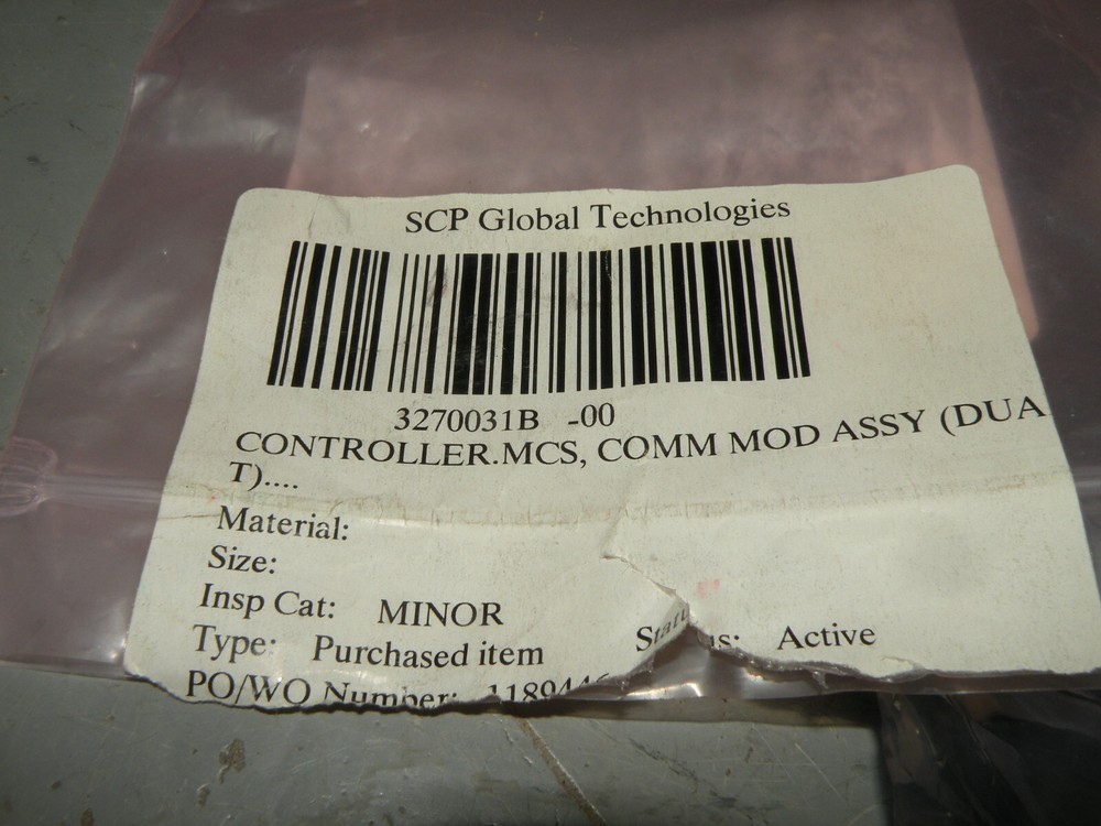 SCP Global Technology MCS Comm Module Assy Controller 3270031B-00