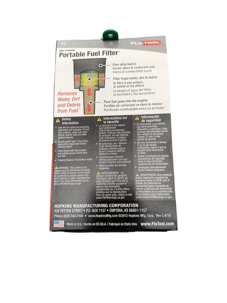 Mr. Funnel fuel filter