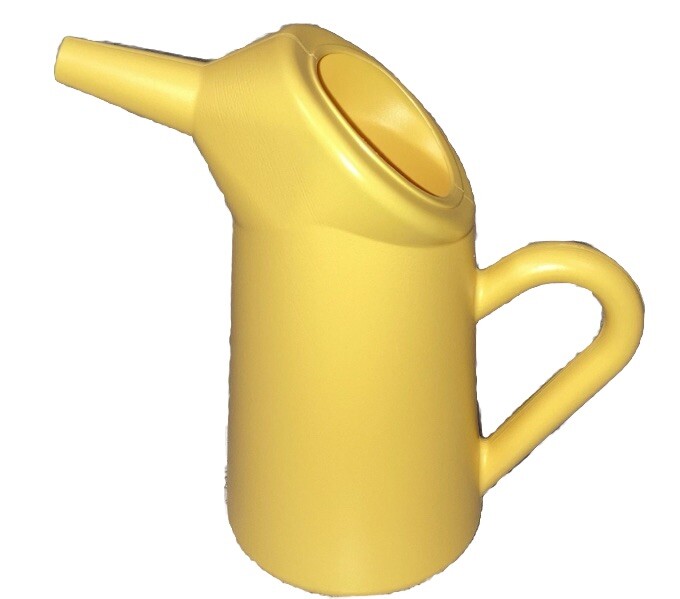 Yellow Plastic Funnel Cake Pancake Batter Pitcher