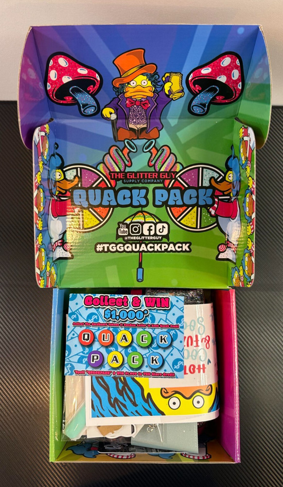 The Glitter Guy Quack Pack (Subscription Box) *Open Box