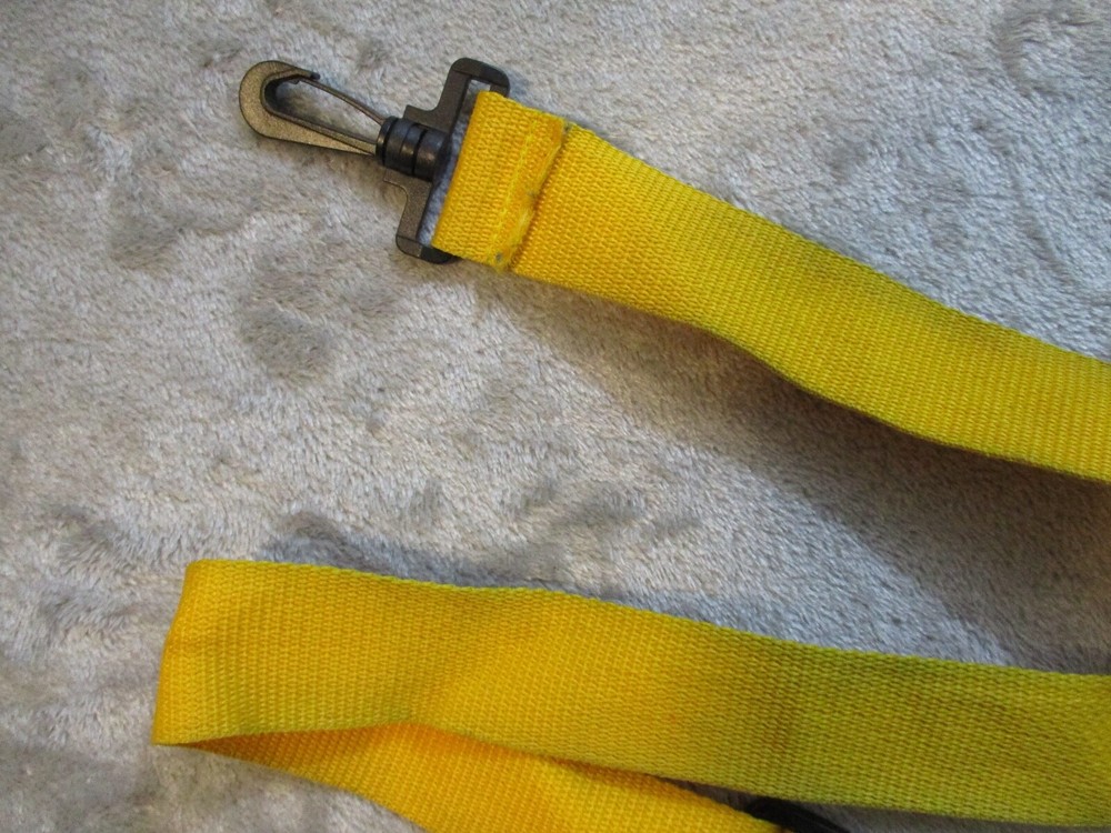 Nikon Camera Shoulder Strap Yellow Canvas Replacement Bag Case Messenger Duffel