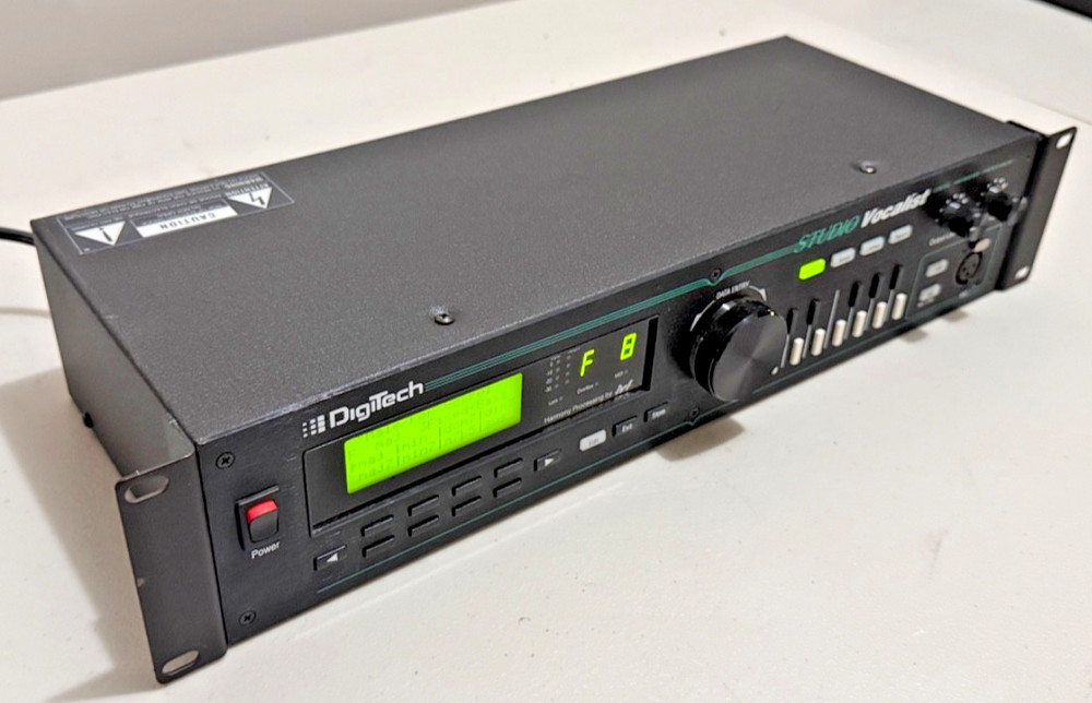 DIGITECH STUDIO VOCALIST RACK MOUNT STUDIO EFFECT VOCAL HARMONY PROCESSOR