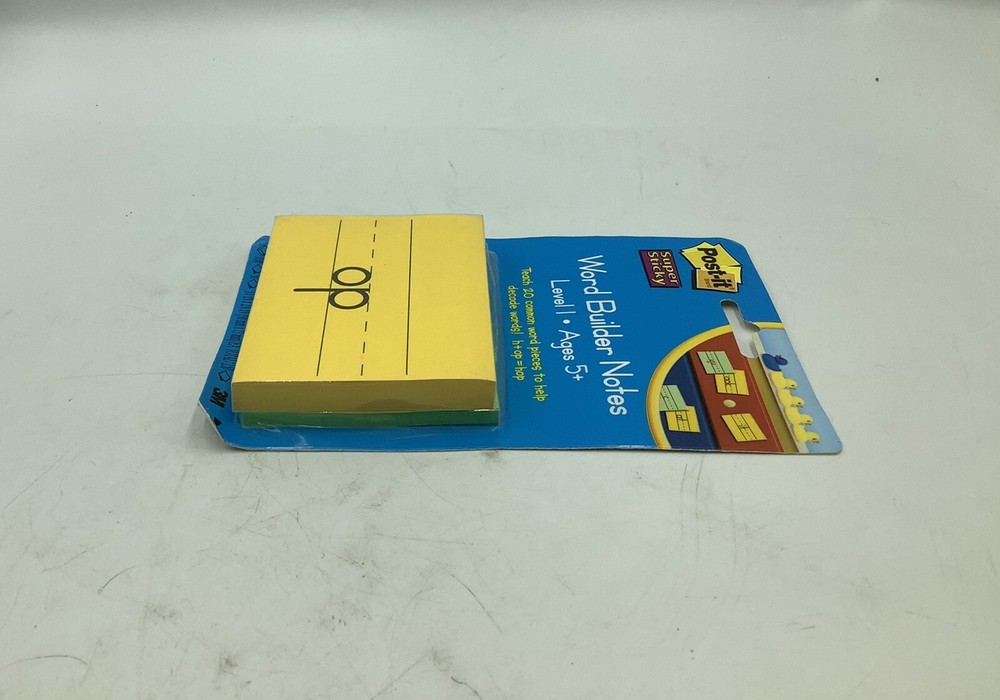 Post-it Super Sticky Word Builder Notes Sealed 100 + 50 Sheets
