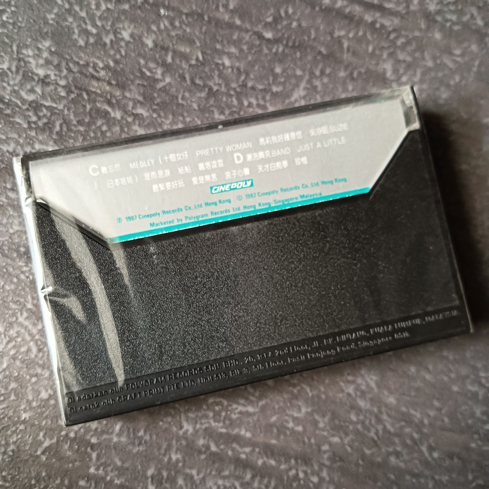 B- Sam Hui 许冠杰 =演唱会87-vol.2= 马来西亚版 磁带 未拆 Malaysia Cassette sealed