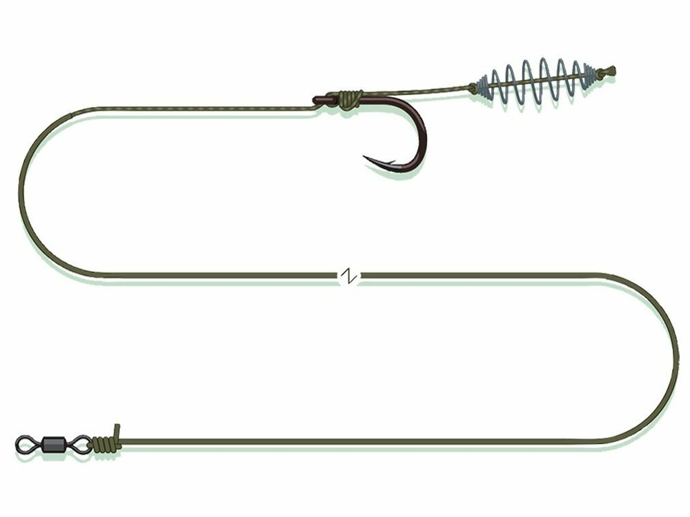 Dam Madcat Quick Pellet Paste Rig Catfish Rigs A-STATIC hook