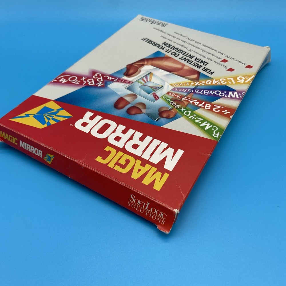 Vintage Magic Mirror SoftLogic Solutions Software PC 3.5" Floppy Disk Boxed