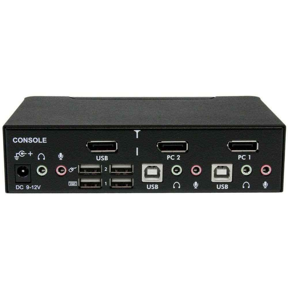 Startech SV231DPUA 2 Port USB DisplayPort KVM Switch Audio