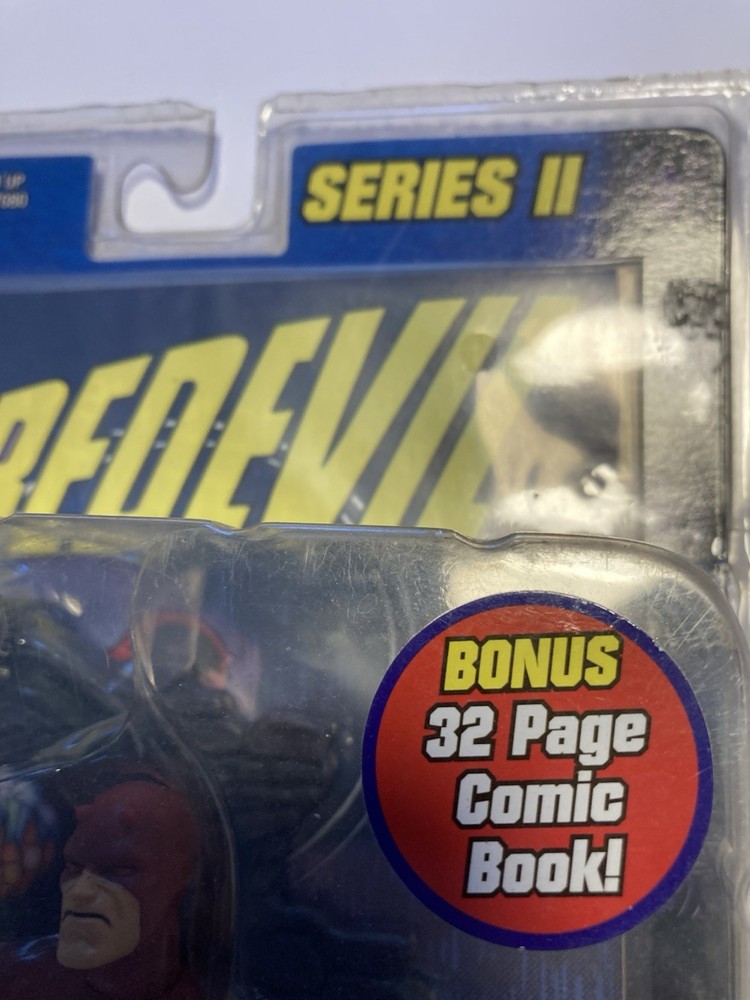 Marvel Series II Daredevil 6'' And 32 Page Comic Book