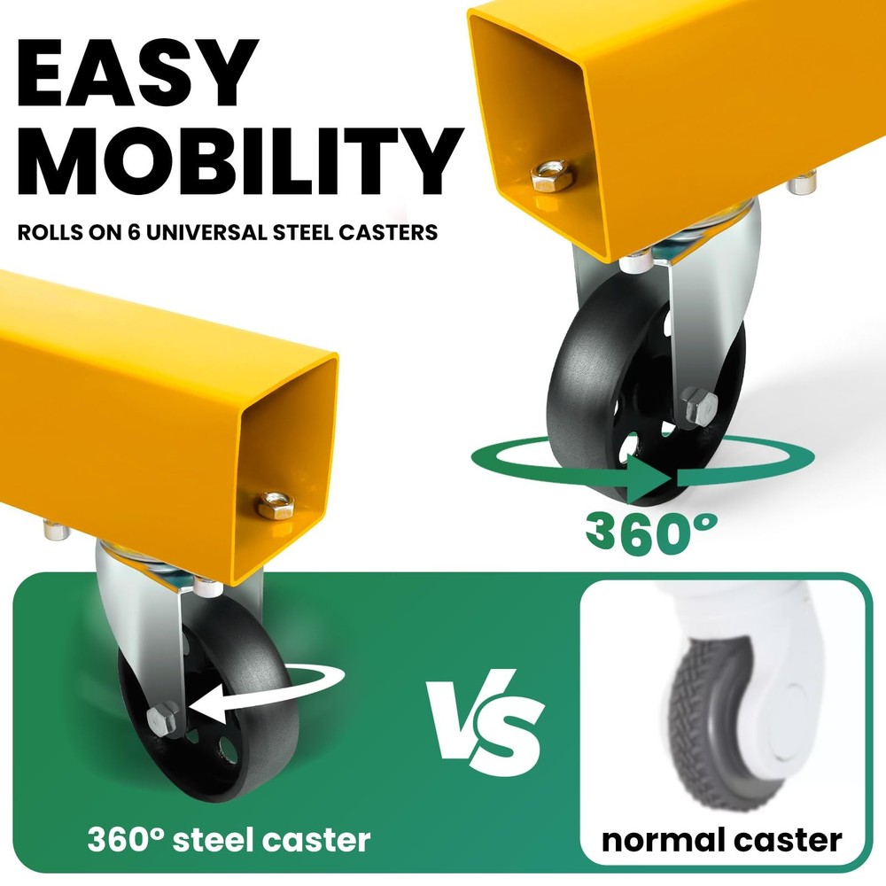 3 Ton Engine Lift, Folding Hydraulic Cherry Picker Engine Crane