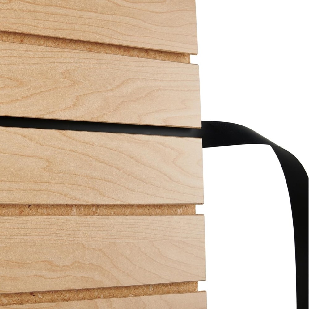 Vinyl Inserts Slatwall Panel Black Shelving Display 130 ft 6 Rolls Decorative