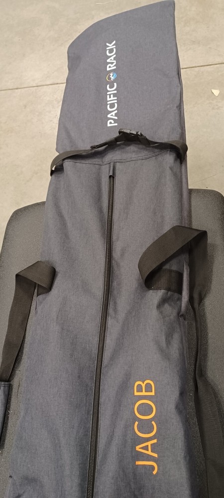 Personalized Ski / Snowboard Bags - Adjustable Length - Black or Blue