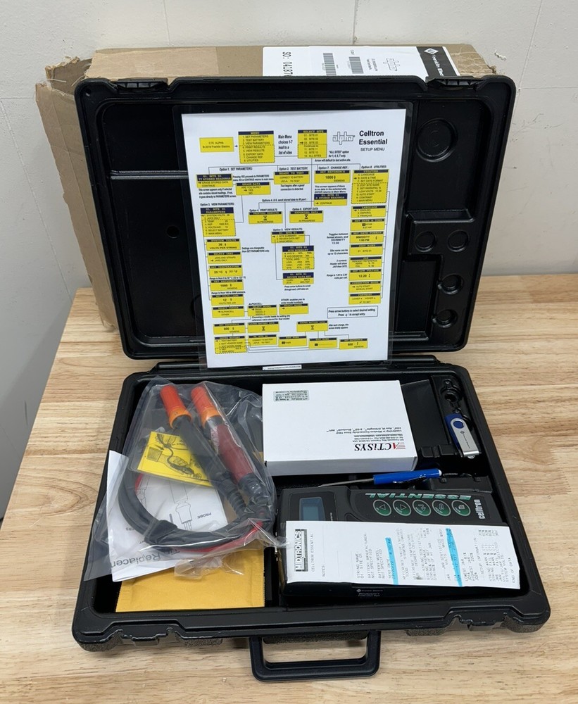 Midtronics Celltron Essential Stationary Battery String Analyzer - CTE 2200  New