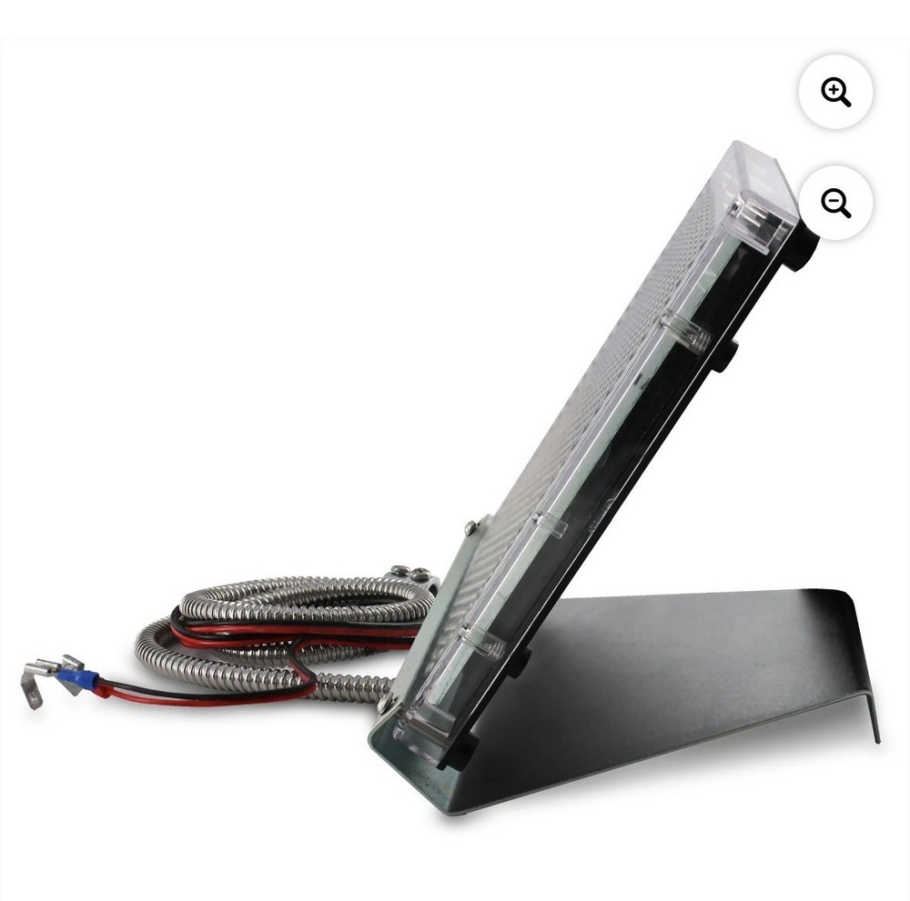 Solar Panel - Universal Power Group 12V Solar Panel for Outdoor Charging.
