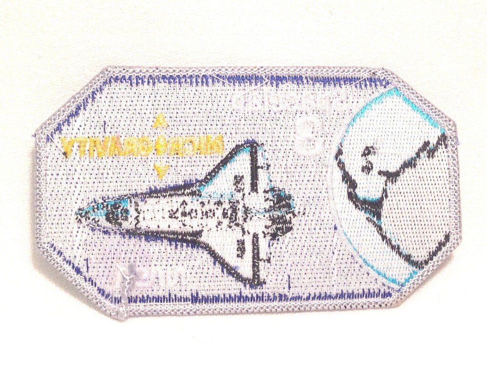 VINTAGE 1985 NASA Patch SPACELAB 3 MICROGRAVITY SPACE SHUTTLE CHALLENGER 4"