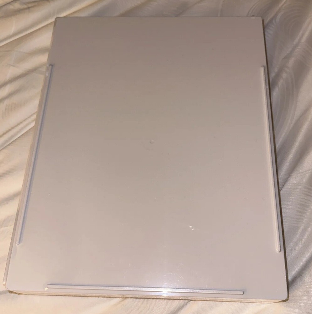 Poppin Front Loading Letter Trays White 2/Pack 100220. New In Packaging.