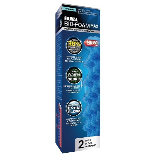 FLUVAL 406 AND 407 BIO-FOAM MAX - 2 PACK - A189