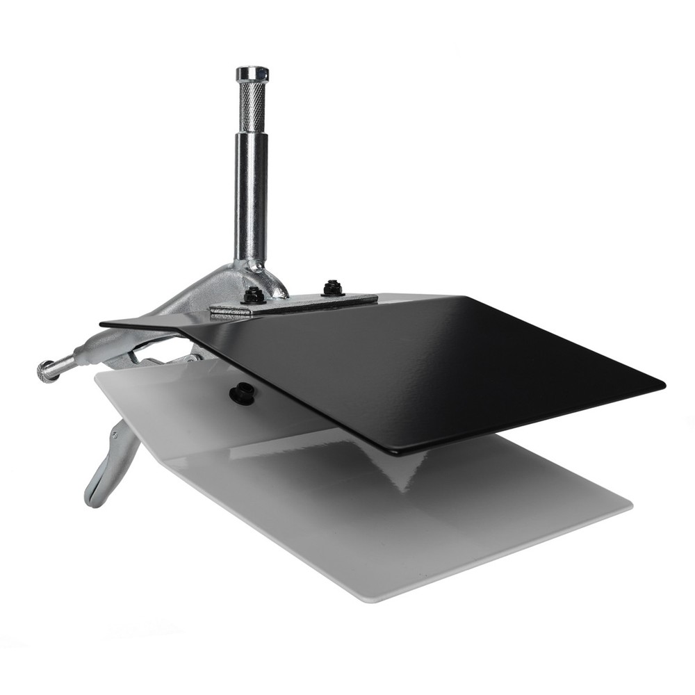 Flashpoint Duckbill Style Plate Clamp, Black/White