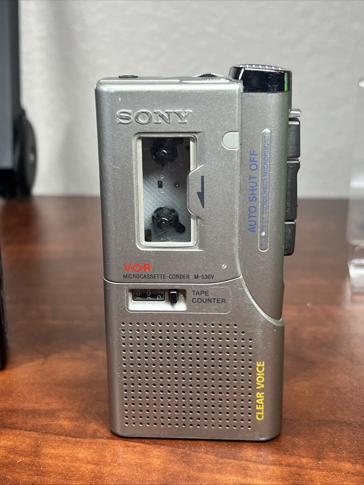 Powers On Doesn’t Work Sony Microcassette Recorder M-530V Voice Operated