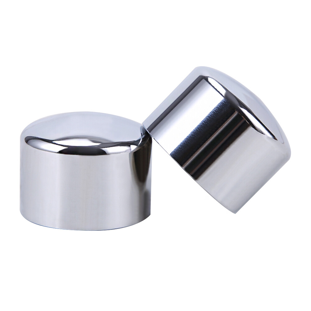 Front Axle Nut Cover Bolt Cap For Harley Dyna Softail Electra Road Glide Chrome