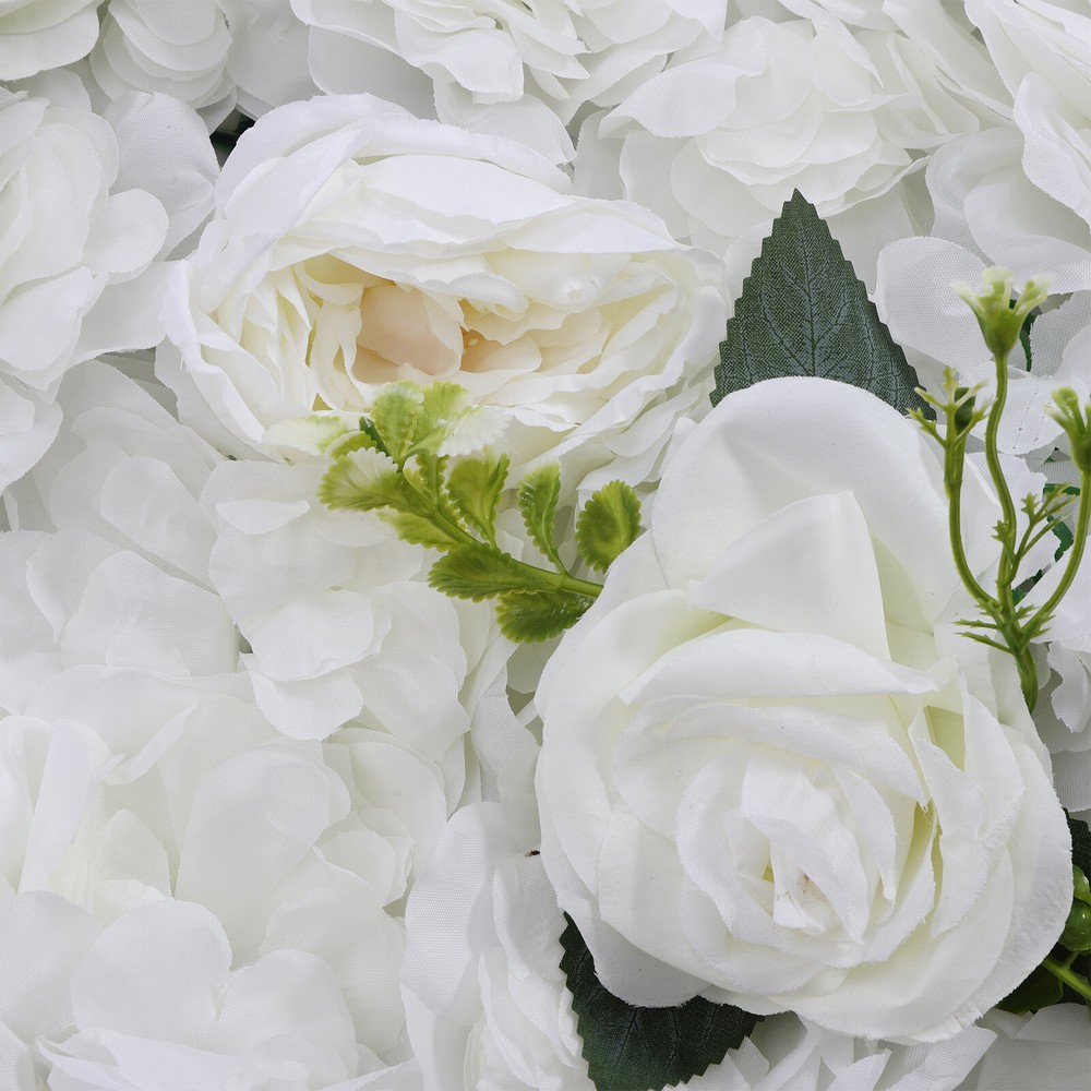 6 Pcs Artificial Flower Wall Panels 24" x 16" Flower Wall Panel Wedding Decor US