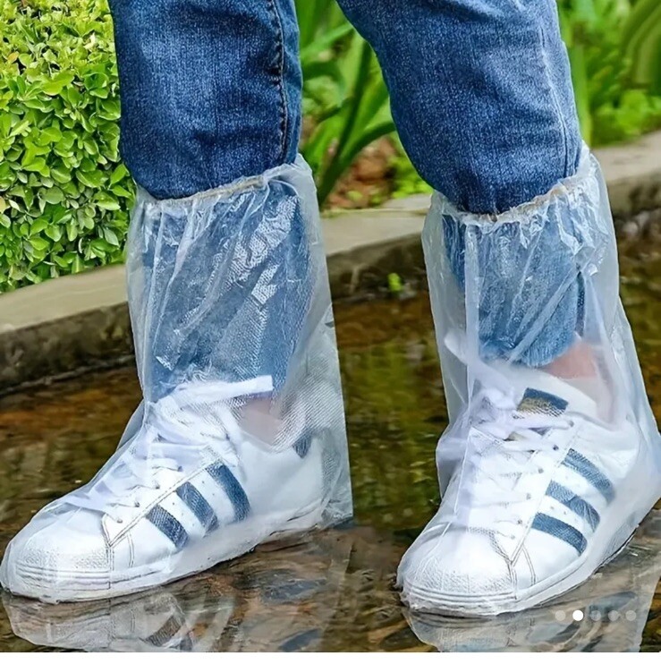 Plastic Covers For Shoes - Bundle Of 5 Pairs