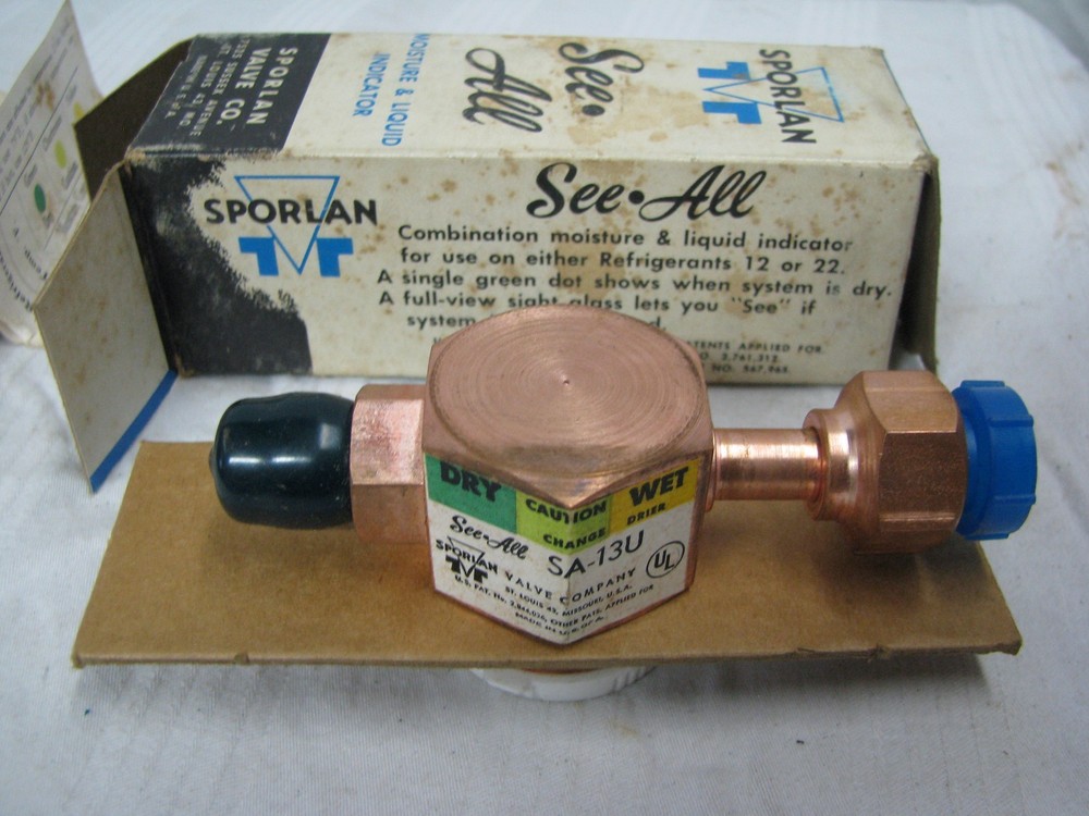 Vintage  SEE-ALL MOISTURE & LIQUID INDICATOR