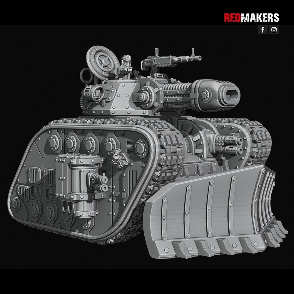 IMPERIAL LEGENDARY BATTLE TANK DOZER BLADE