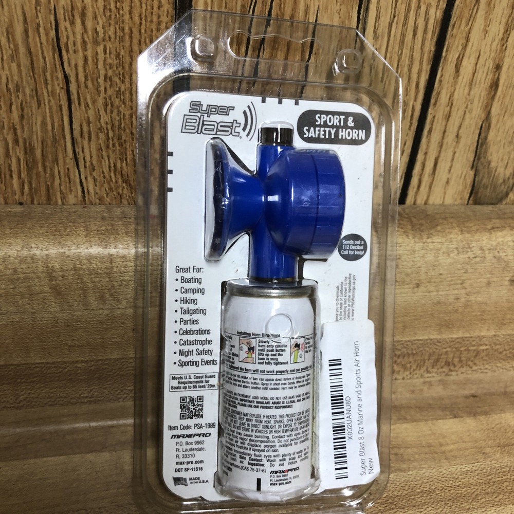 Super Blast Sport & Safety Horn New