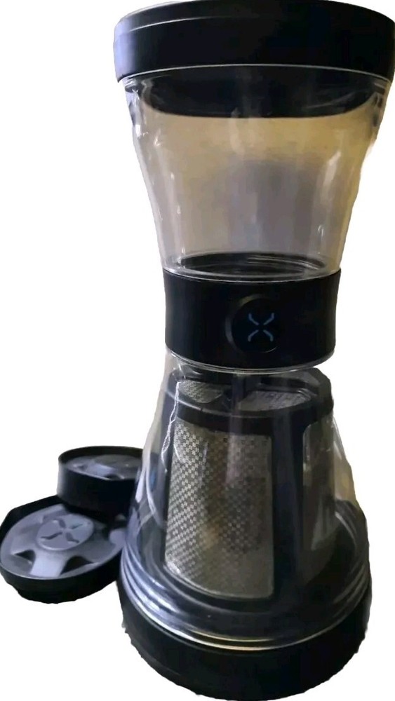 Sheer Clear Bod Bodybrew 12.5" H Cold Brew Coffee Extract System + User's Guide