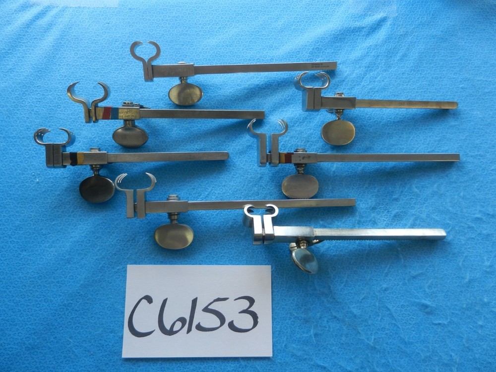 Weck Codman Surgical Bailey Retractors Lot Of 7
