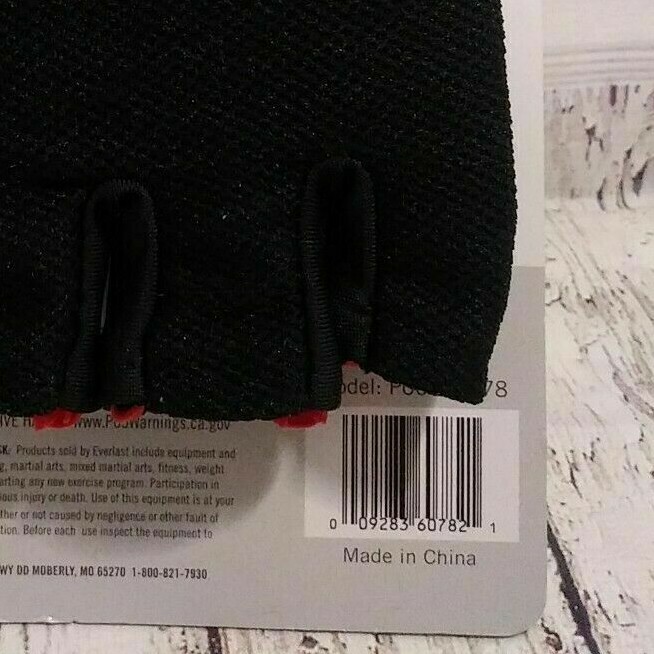 Everlast Boxing Core Hand Wraps Black and Red Size Small/Medium G22