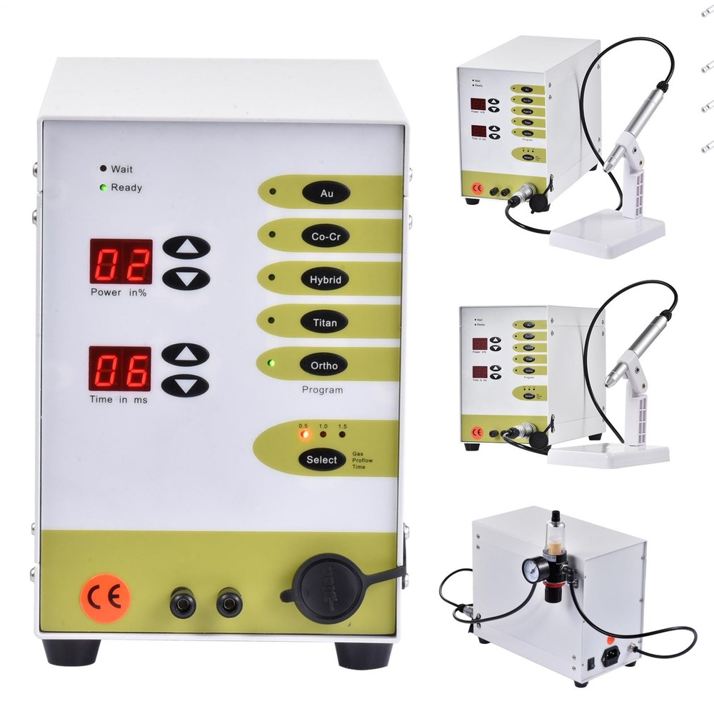Jewelry Automatic Spot Welding Machine 110V 60HZ Pulse Argon arc Welding Machine