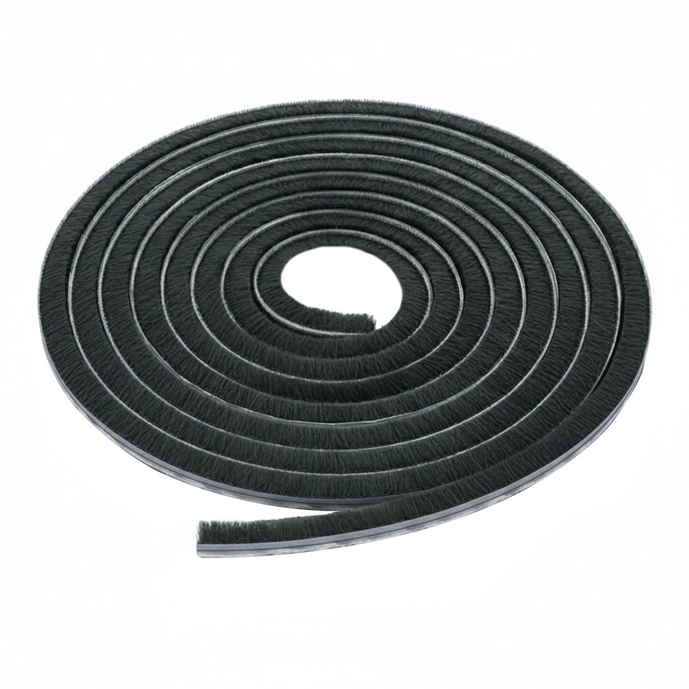 Brixwell Vanguard Security Astragal Replacement Pile Weatherstrip, 100' Roll