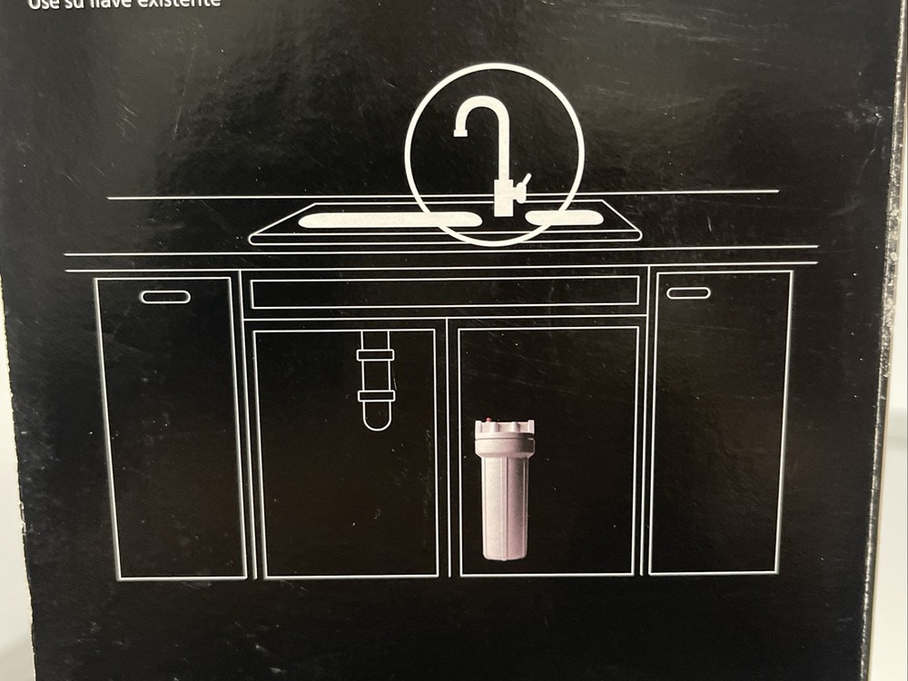 A O Smith Chlorine Filter 1074313 AO-MF-B Under Sink Open Box ( Shelf)