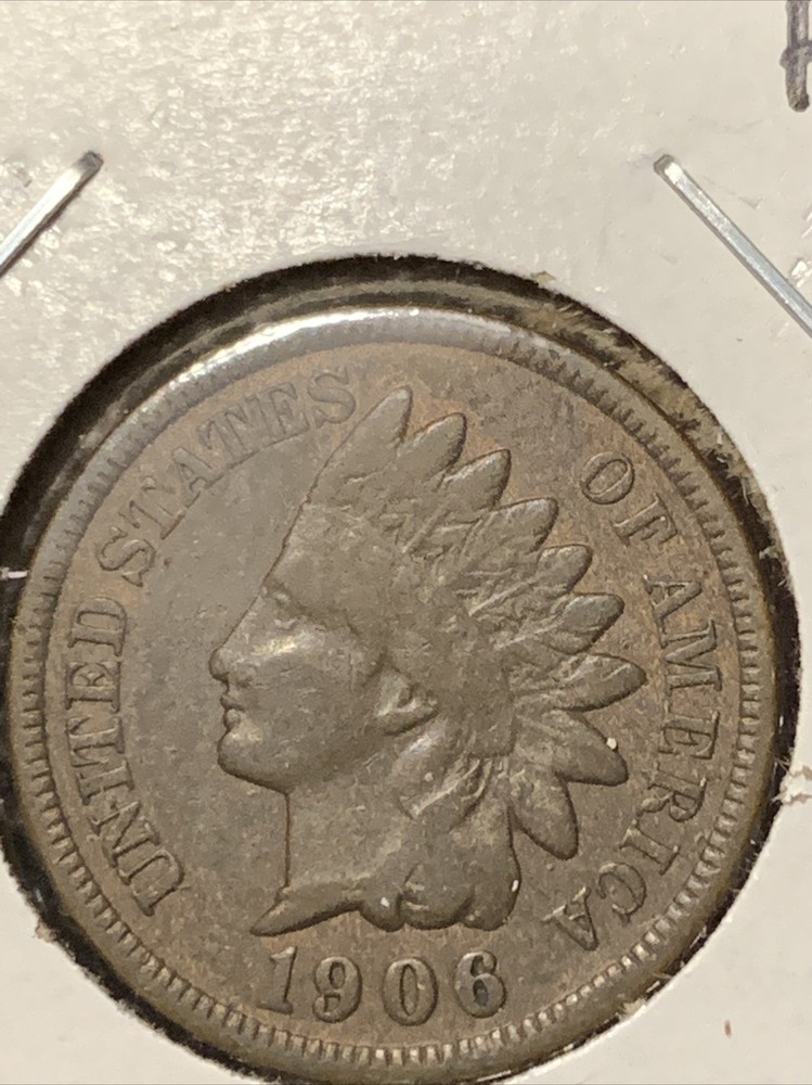 1906 Indian Head Cent ~ NICE F/VF ~