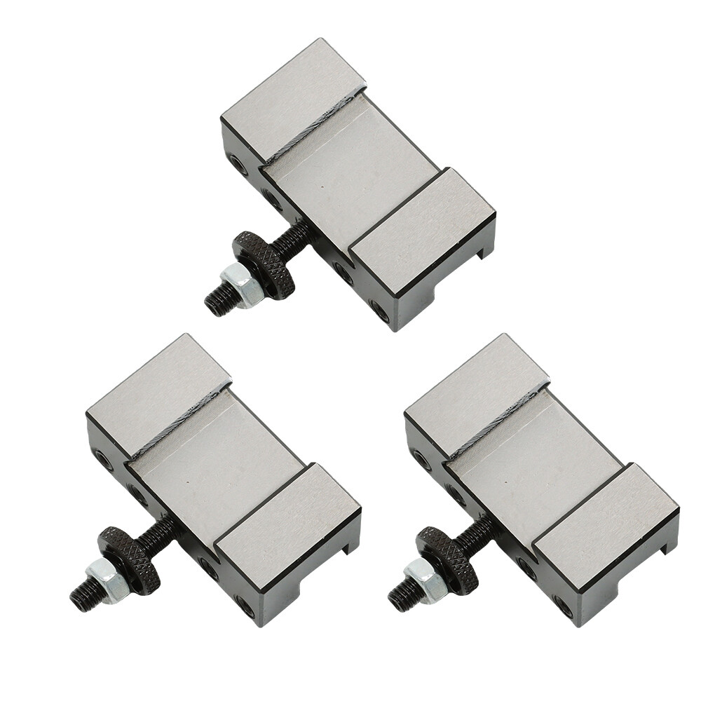 3 PCS OXA #1 Quick Change Turning & Facing Lathe Tool Post Holder 250-001