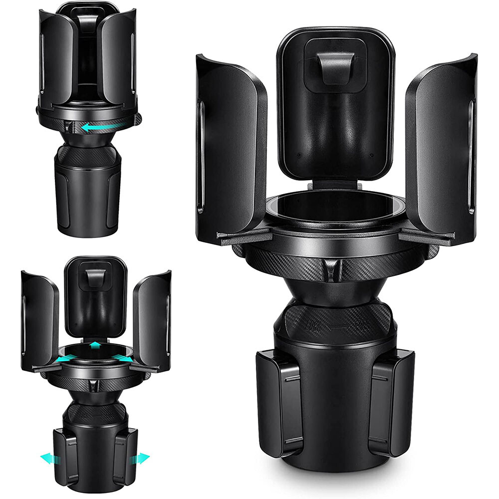 Car Cup Holder Expander Adapter Universal For Large Bottles Mugs 1PCS