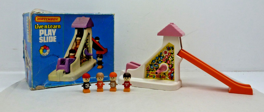Retro Matchbox Live-N-Learn Play Slide 1997
